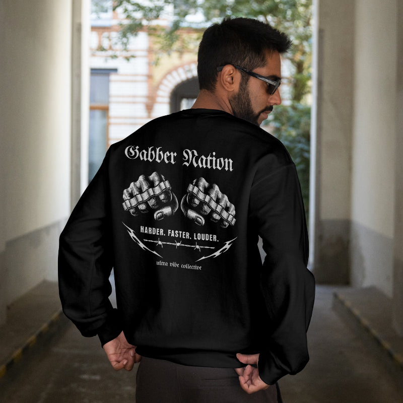 Gabber Nation – Hoodie & Crewneck