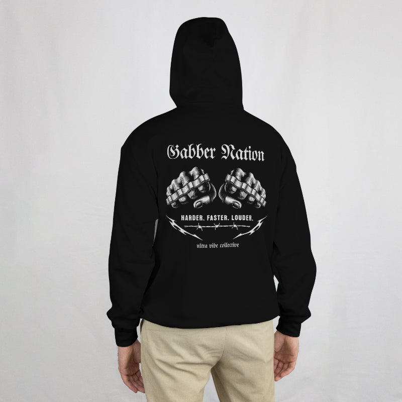 Gabber Nation – Hoodie & Crewneck
